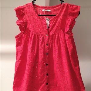 Madewell top brand new with tag
